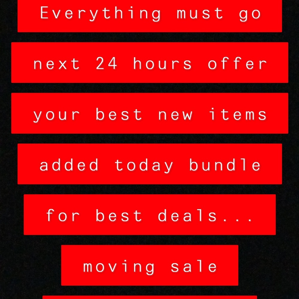 SALE SALE SALE